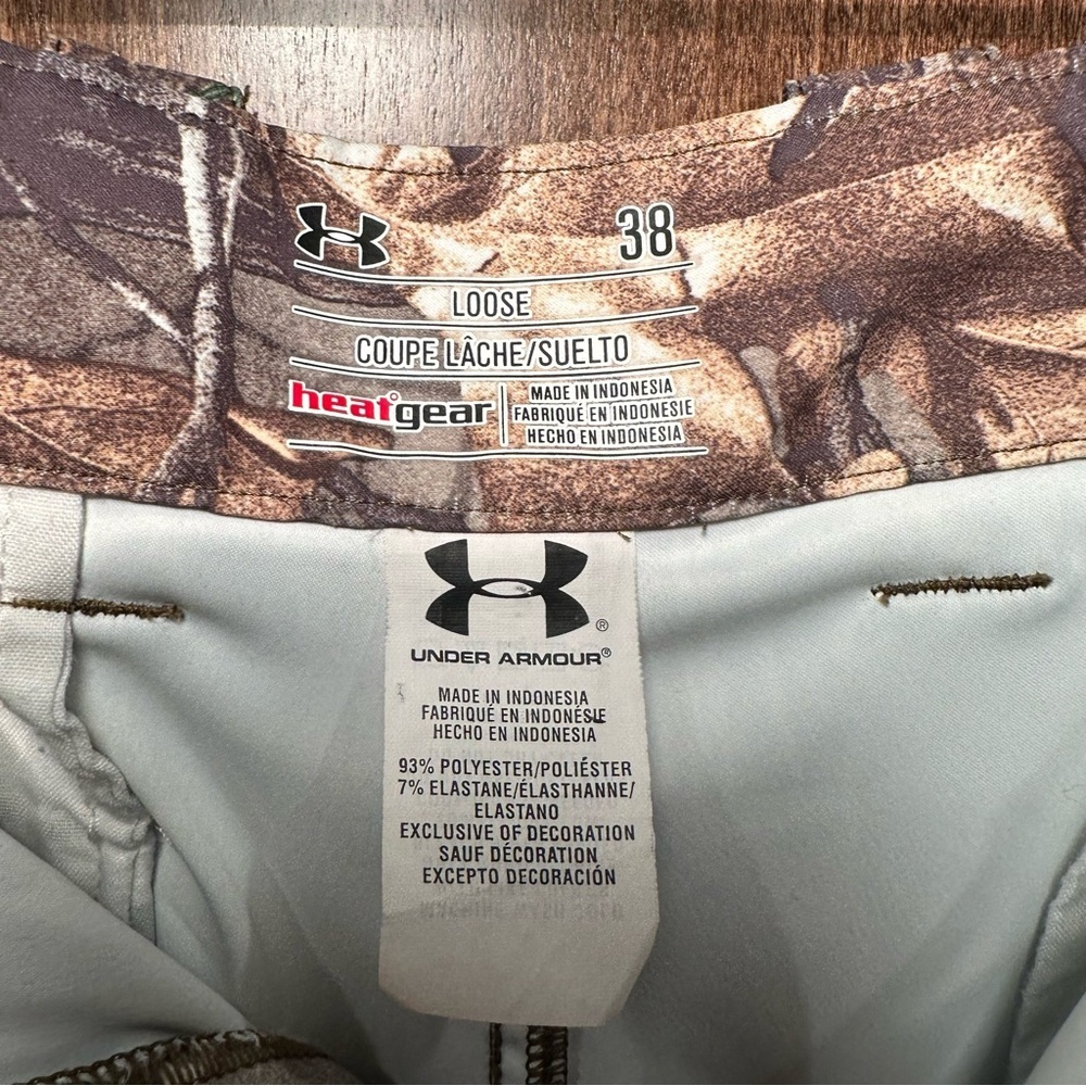 Under Armour Men's Cargo Shorts - Camouflage Realtree Xtra - Picture 5 of 5